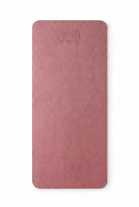 Reversible Studio Yoga Mat - Red Plum/Pink Sporting Goods > Exercise & Fitness > Yoga & Pilates > Yoga Mats by Profit Outfits