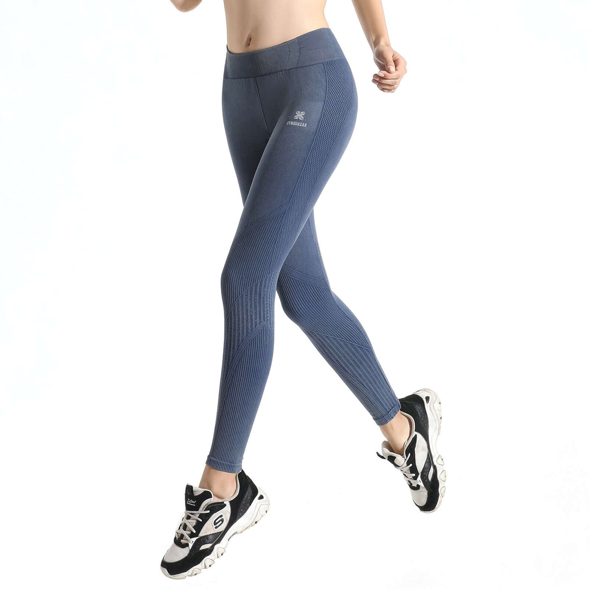 Seamless Melange High-Waist Legging Apparel & Accessories > Activewear > Leggings > High-Waist Leggings by Profit Outfits