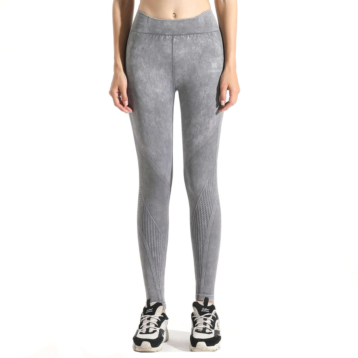Seamless Melange High-Waist Legging Apparel & Accessories > Activewear > Leggings > High-Waist Leggings by Profit Outfits