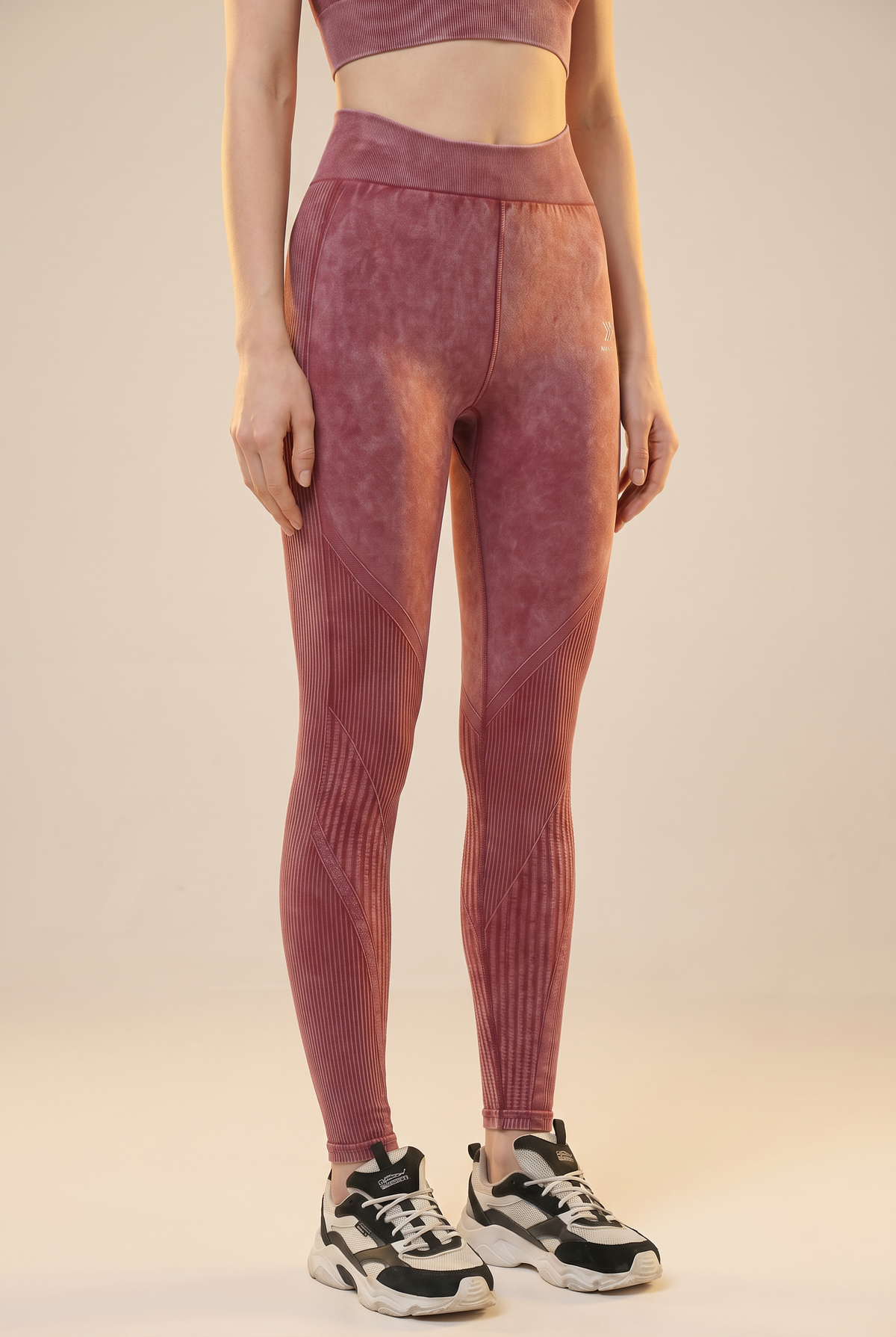 Seamless Melange High-Waist Legging Apparel & Accessories > Activewear > Leggings > High-Waist Leggings by Profit Outfits