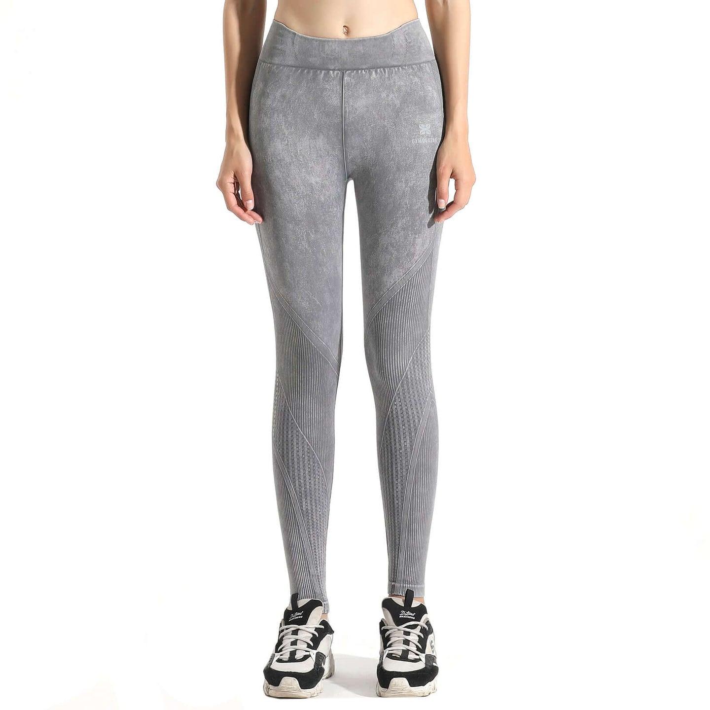 Seamless Melange High-Waist Legging  by PROFIT OUTFITS