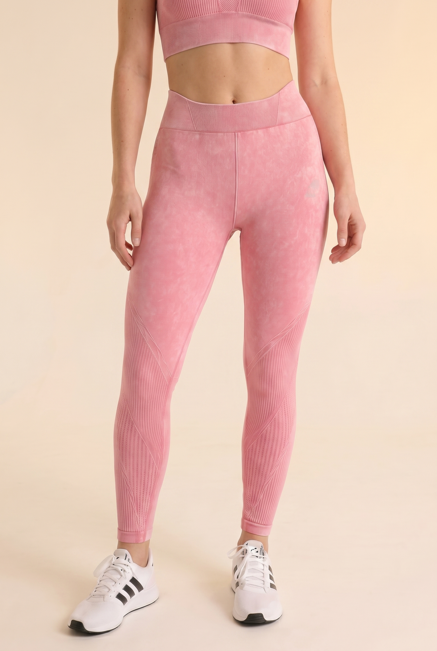Seamless Melange High-Waist Legging  by PROFIT OUTFITS