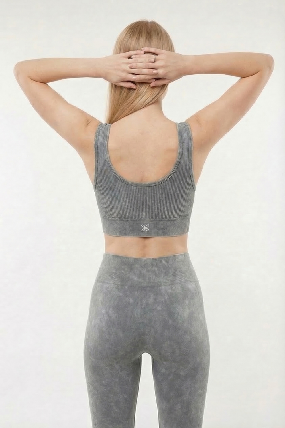 Seamless Melange Sports Bra Apparel & Accessories > Activewear > Sports Bras by Profit Outfits