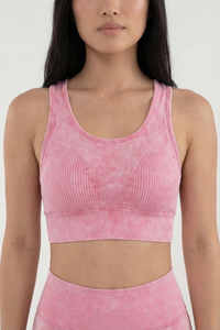 Seamless Melange Sports Bra Apparel & Accessories > Activewear > Sports Bras by Profit Outfits
