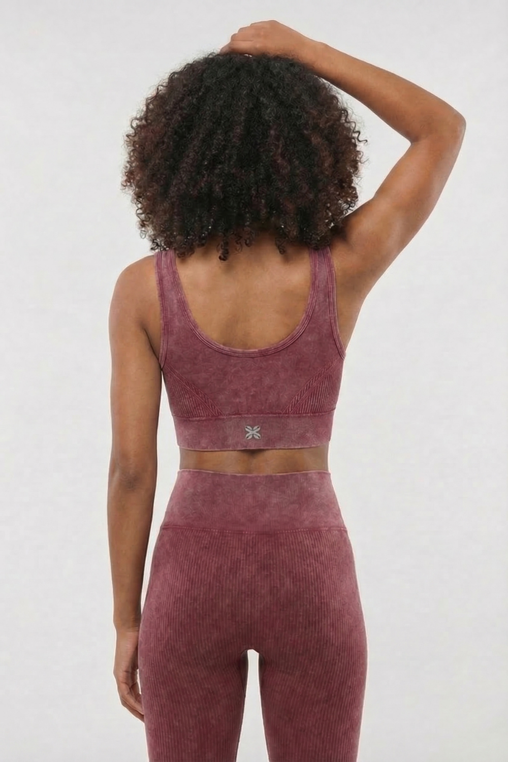 Seamless Melange Sports Bra  by PROFIT OUTFITS