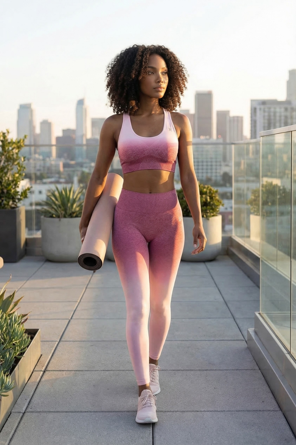 SoftTouch Ombre Bra Apparel & Accessories > Activewear > Sports Bras by Profit Outfits