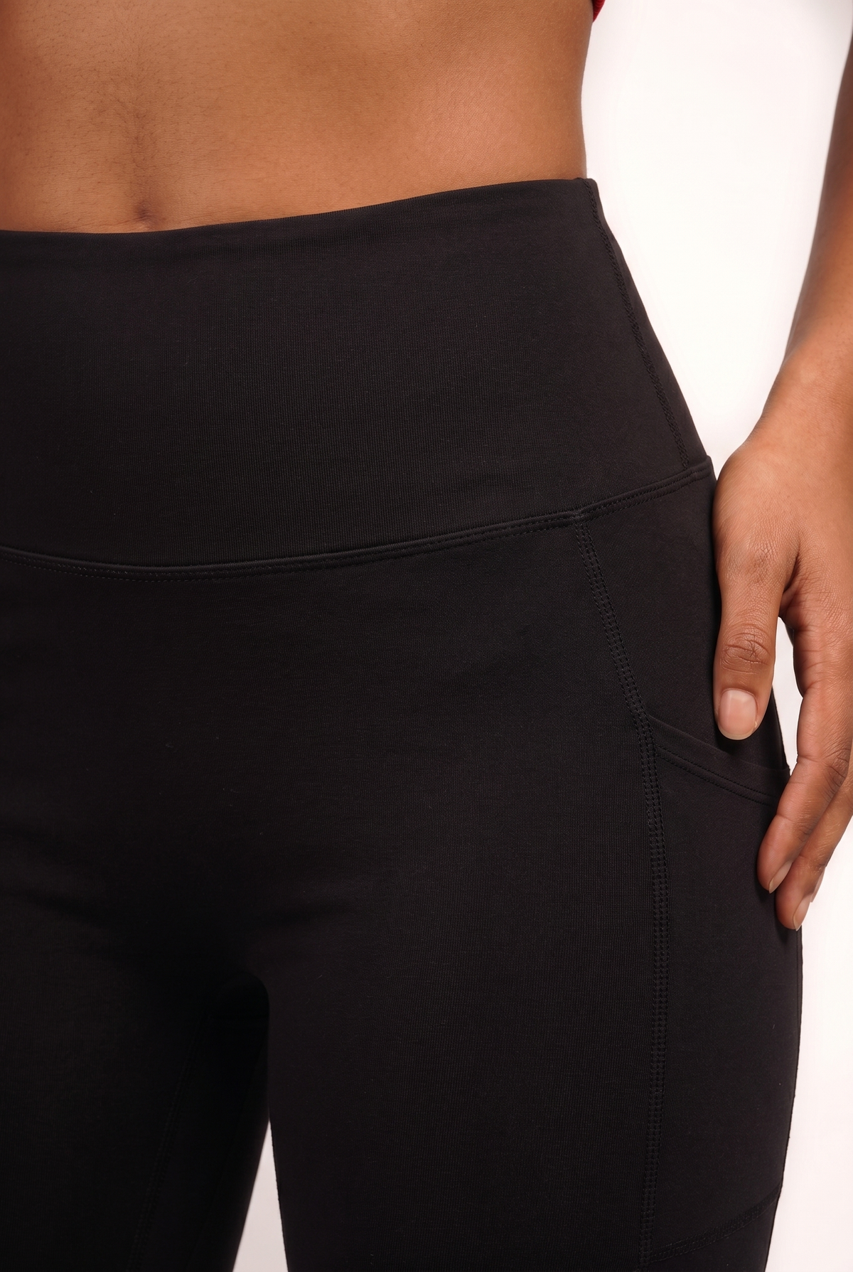 SoftTouch Pocket High-Waist Flare Legging Apparel & Accessories > Activewear > Leggings > Flare Leggings by Profit Outfits