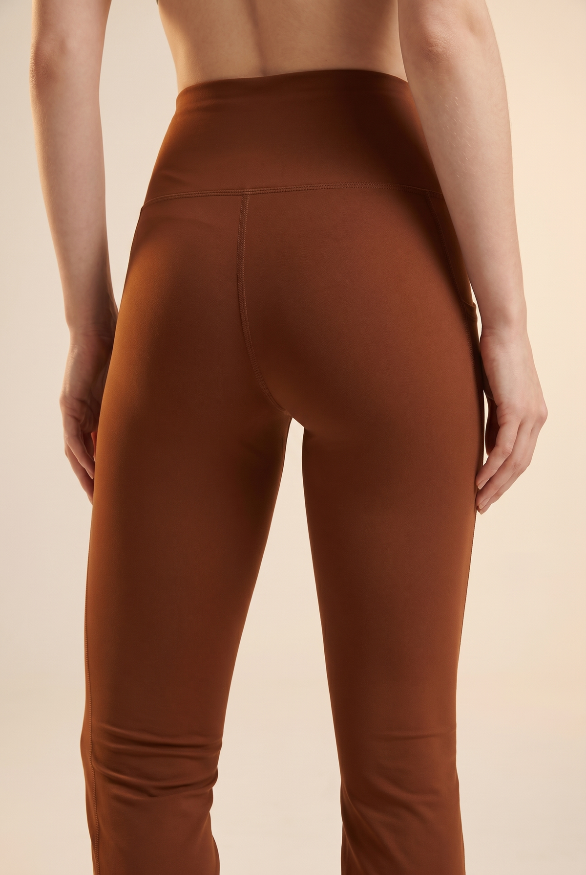 SoftTouch Pocket High-Waist Flare Legging Apparel & Accessories > Activewear > Leggings > Flare Leggings by Profit Outfits