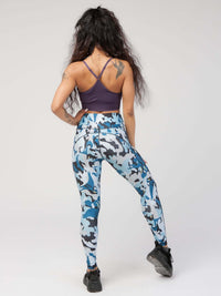StudioPrint Camo High-Waist Legging Apparel & Accessories > Activewear > Leggings > High-Waist Leggings by Profit Outfits