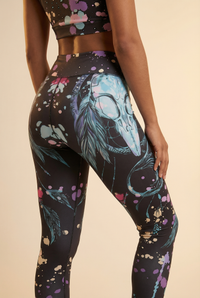 StudioPrint High-Waist Legging Apparel & Accessories > Activewear > Leggings > High-Waist Leggings by Profit Outfits