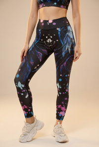 StudioPrint High-Waist Legging  by PROFIT OUTFITS