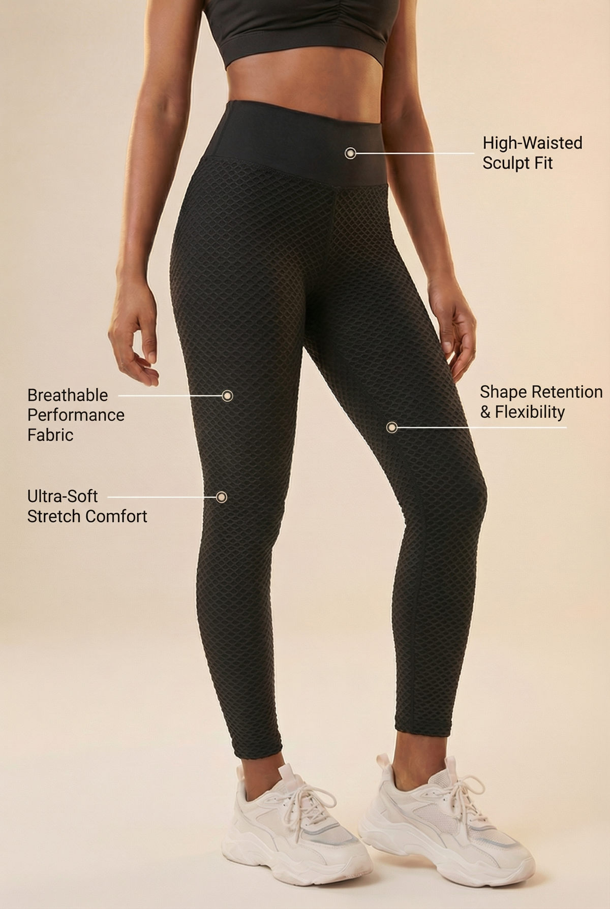 StudioPrint Lift High-Waist Legging Apparel & Accessories > Activewear > Leggings > High-Waist Leggings by Profit Outfits