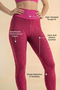 StudioPrint Lift High-Waist Legging Apparel & Accessories > Activewear > Leggings > High-Waist Leggings by Profit Outfits
