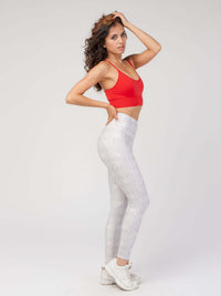StudioPrint Light Geo High-Waist Legging  by PROFIT OUTFITS