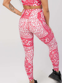 StudioPrint Ornamental High-Waist Legging Apparel & Accessories > Activewear > Leggings > High-Waist Leggings by Profit Outfits