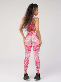 StudioPrint Ornamental High-Waist Legging Apparel & Accessories > Activewear > Leggings > High-Waist Leggings by Profit Outfits
