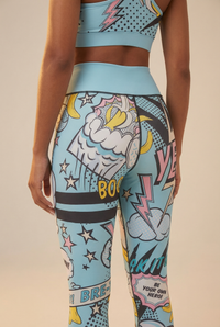 StudioPrint Pop Art High-Waist Legging Apparel & Accessories > Activewear > Leggings > High-Waist Leggings by Profit Outfits
