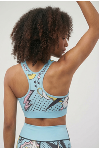 StudioPrint Pop Art Sports Bra Apparel & Accessories > Activewear > Sports Bras by Profit Outfits