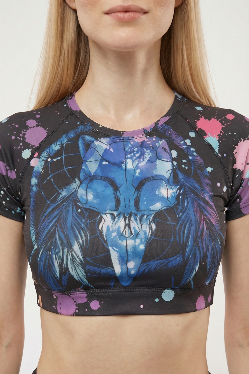 StudioPrint Sports Bra Apparel & Accessories > Activewear > Sports Bras by Profit Outfits