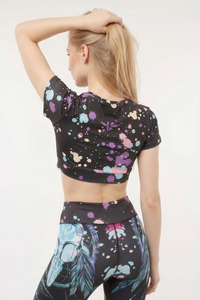 StudioPrint Sports Bra Apparel & Accessories > Activewear > Sports Bras by Profit Outfits