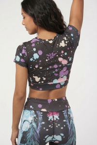 StudioPrint Sports Bra Apparel & Accessories > Activewear > Sports Bras by Profit Outfits