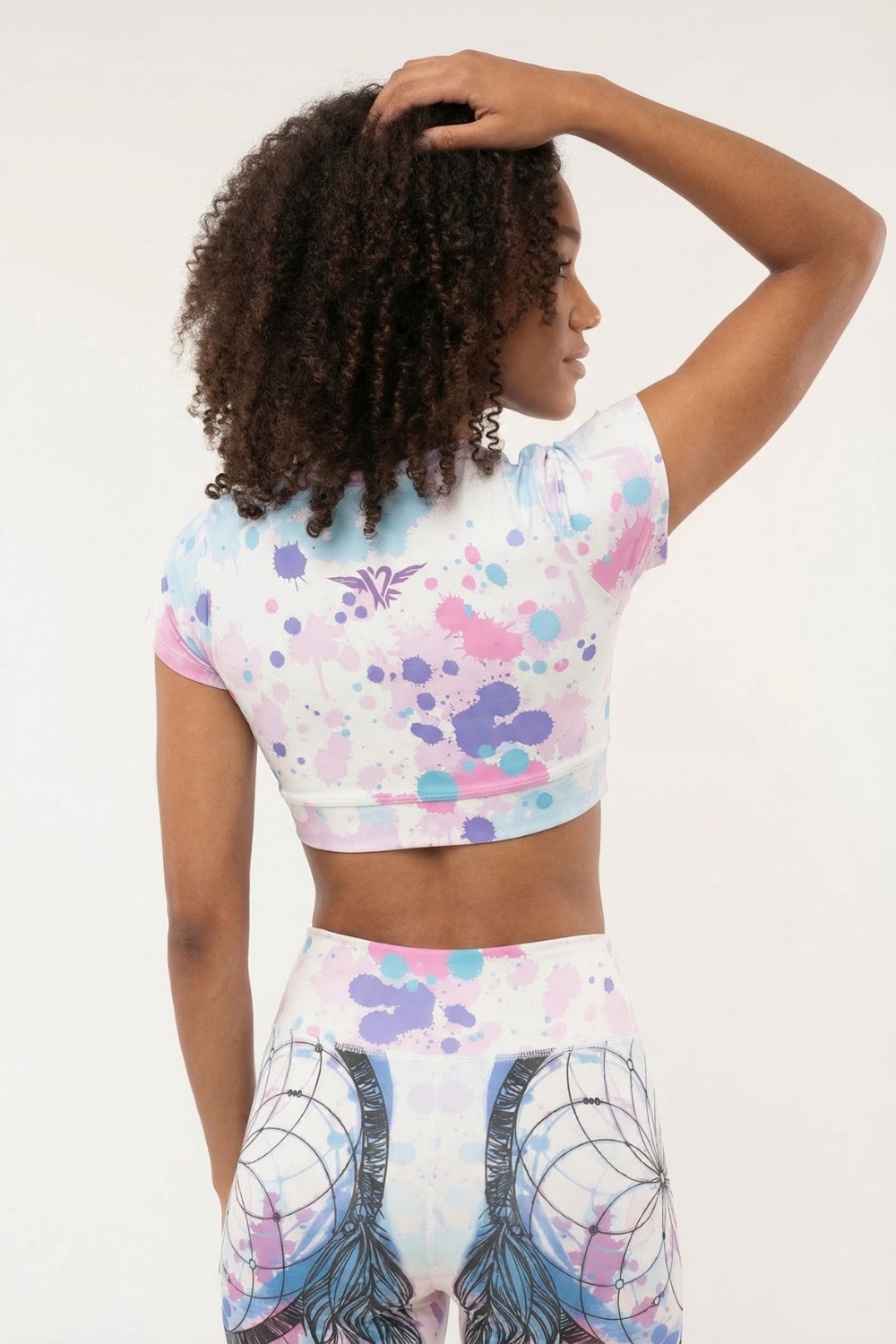 StudioPrint Sports Bra Apparel & Accessories > Activewear > Sports Bras by Profit Outfits