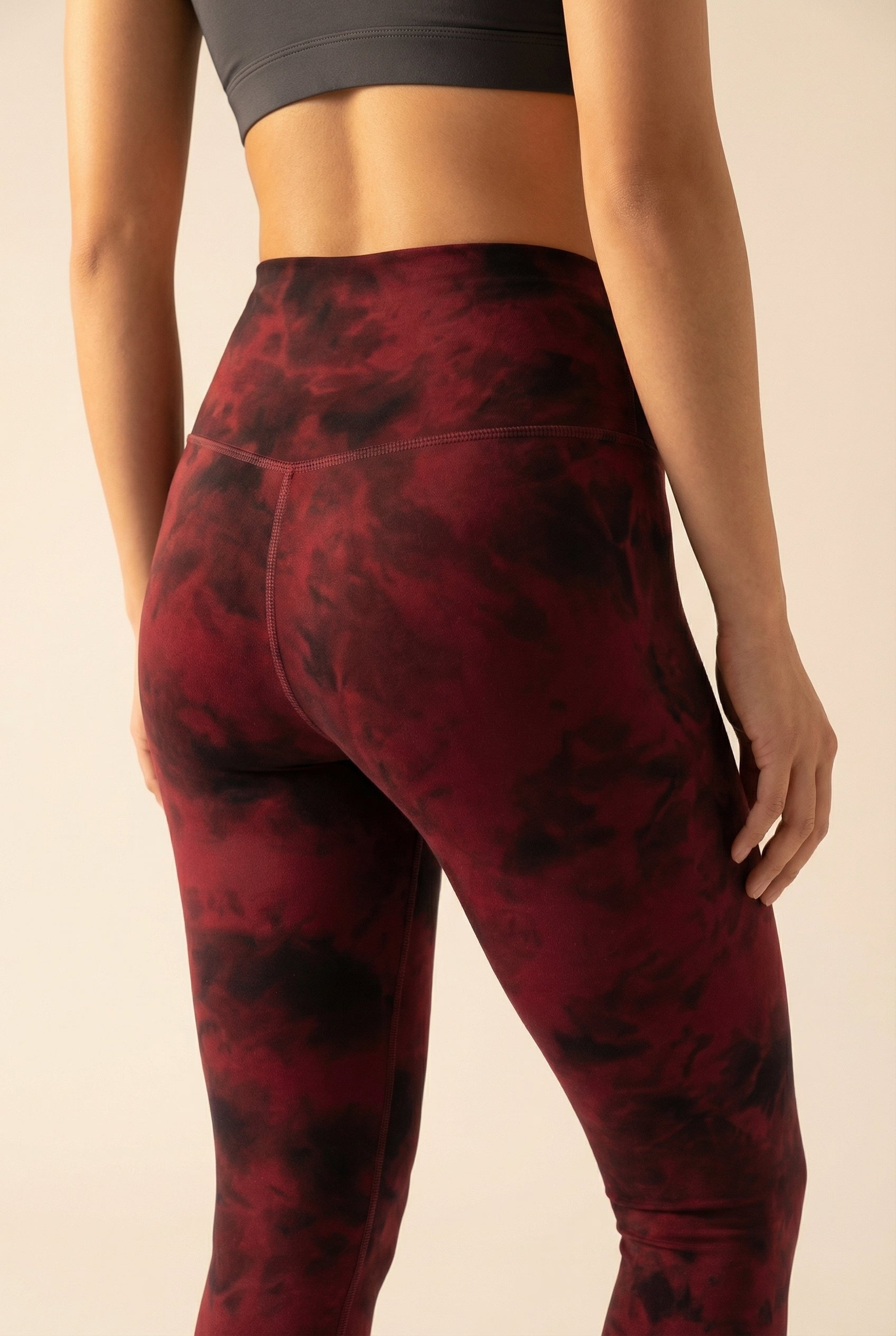 Tie-Dye Lift Pocket High-Waist Legging  by PROFIT OUTFITS