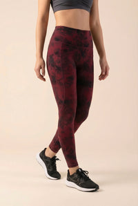Tie-Dye Lift Pocket High-Waist Legging  by PROFIT OUTFITS