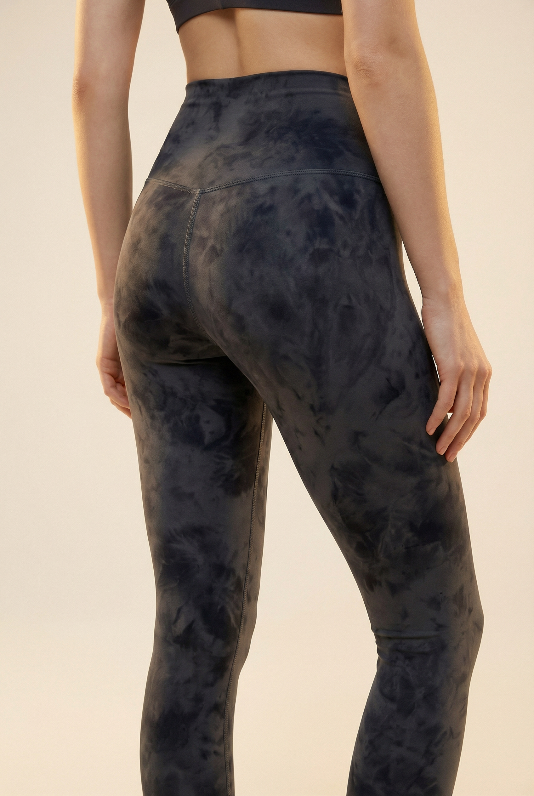 Tie-Dye Printed Lift High-Waist Legging  by Profit Outfits