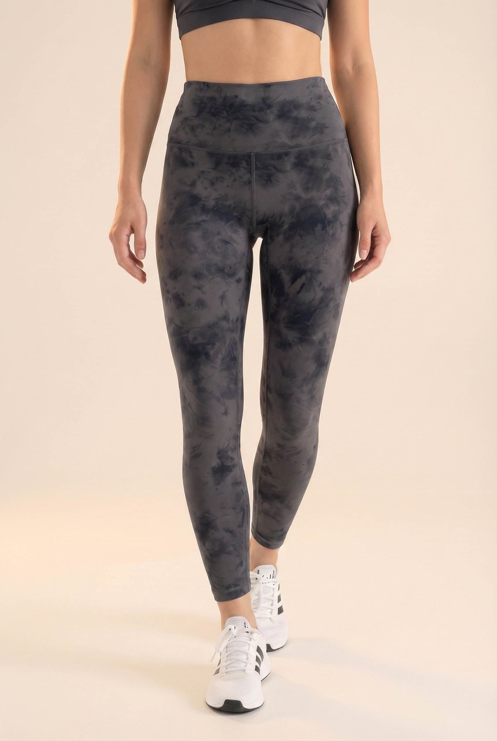 Tie-Dye Printed Lift High-Waist Legging  by Profit Outfits