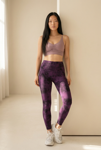 Tie-Dye Printed Lift High-Waist Legging  by Profit Outfits