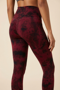 Tie-Dye Printed Lift High-Waist Legging  by Profit Outfits