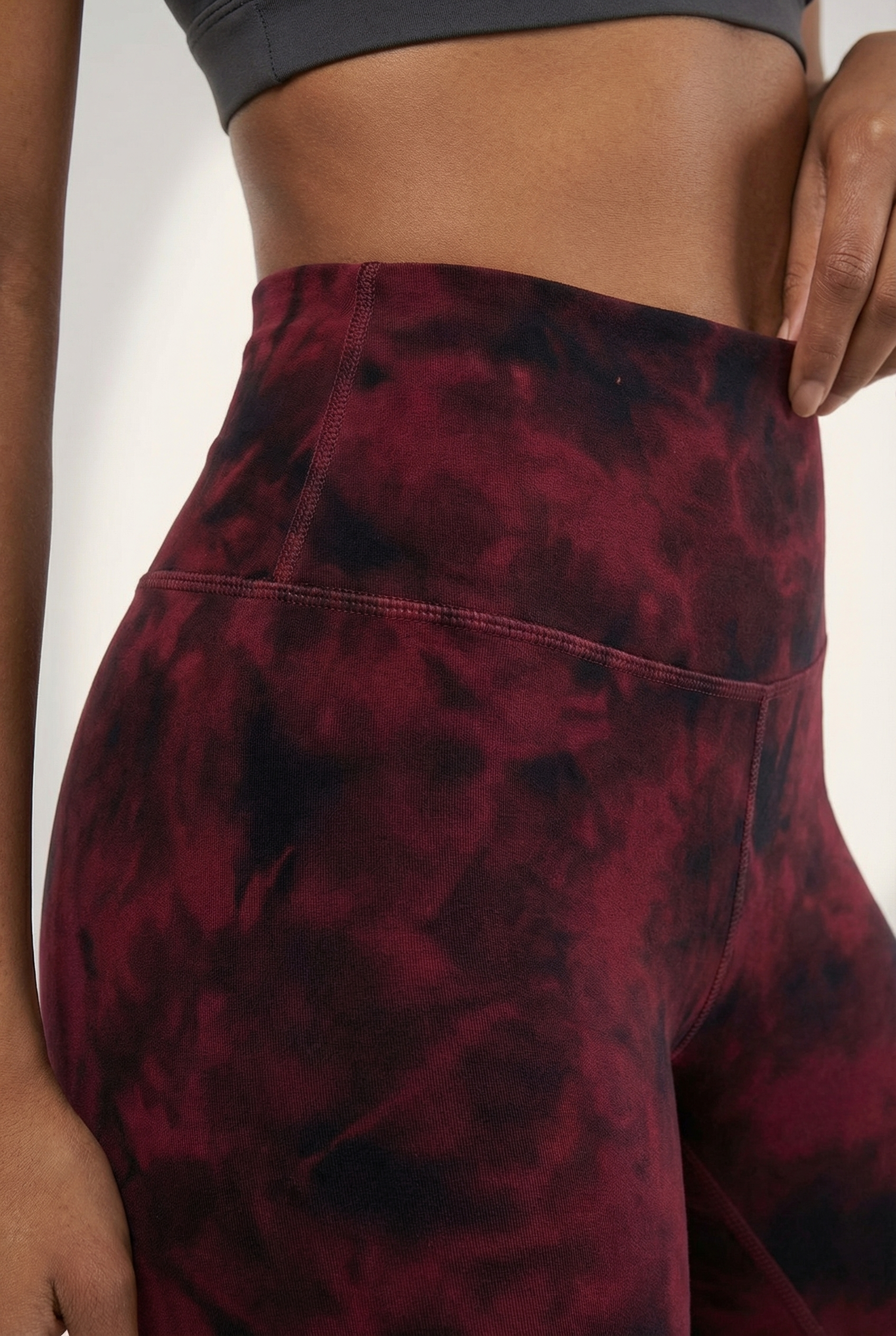 Tie-Dye Printed Lift High-Waist Legging  by Profit Outfits