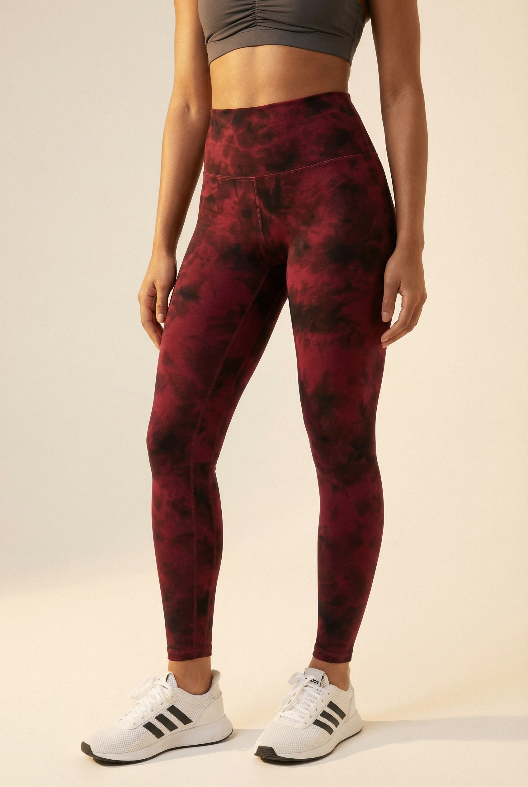 Tie-Dye Printed Lift High-Waist Legging  by Profit Outfits