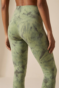 Tie-Dye Printed Lift High-Waist Legging  by Profit Outfits