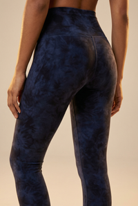 Tie-Dye Printed Lift High-Waist Legging  by Profit Outfits