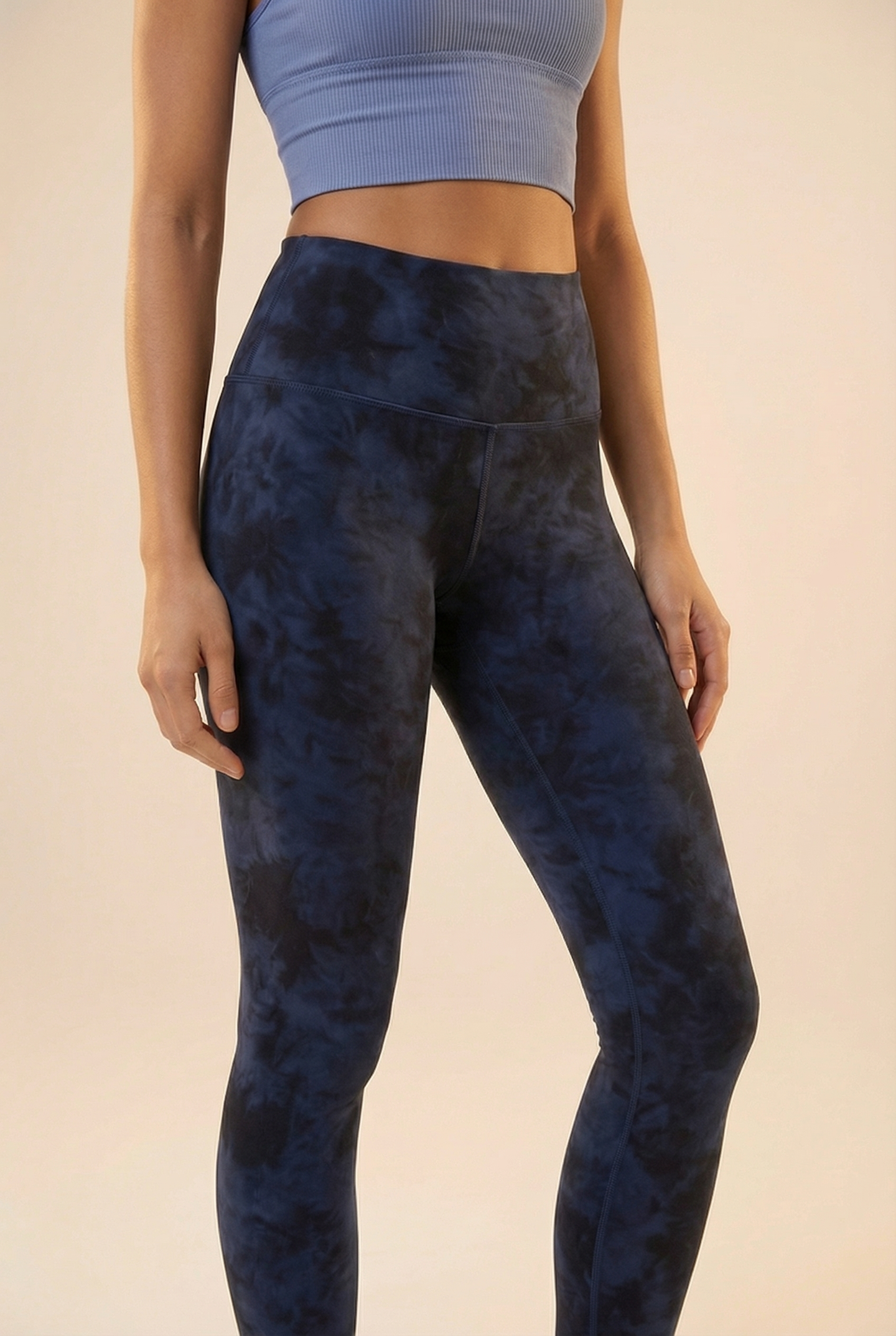 Tie-Dye Printed Lift High-Waist Legging  by Profit Outfits