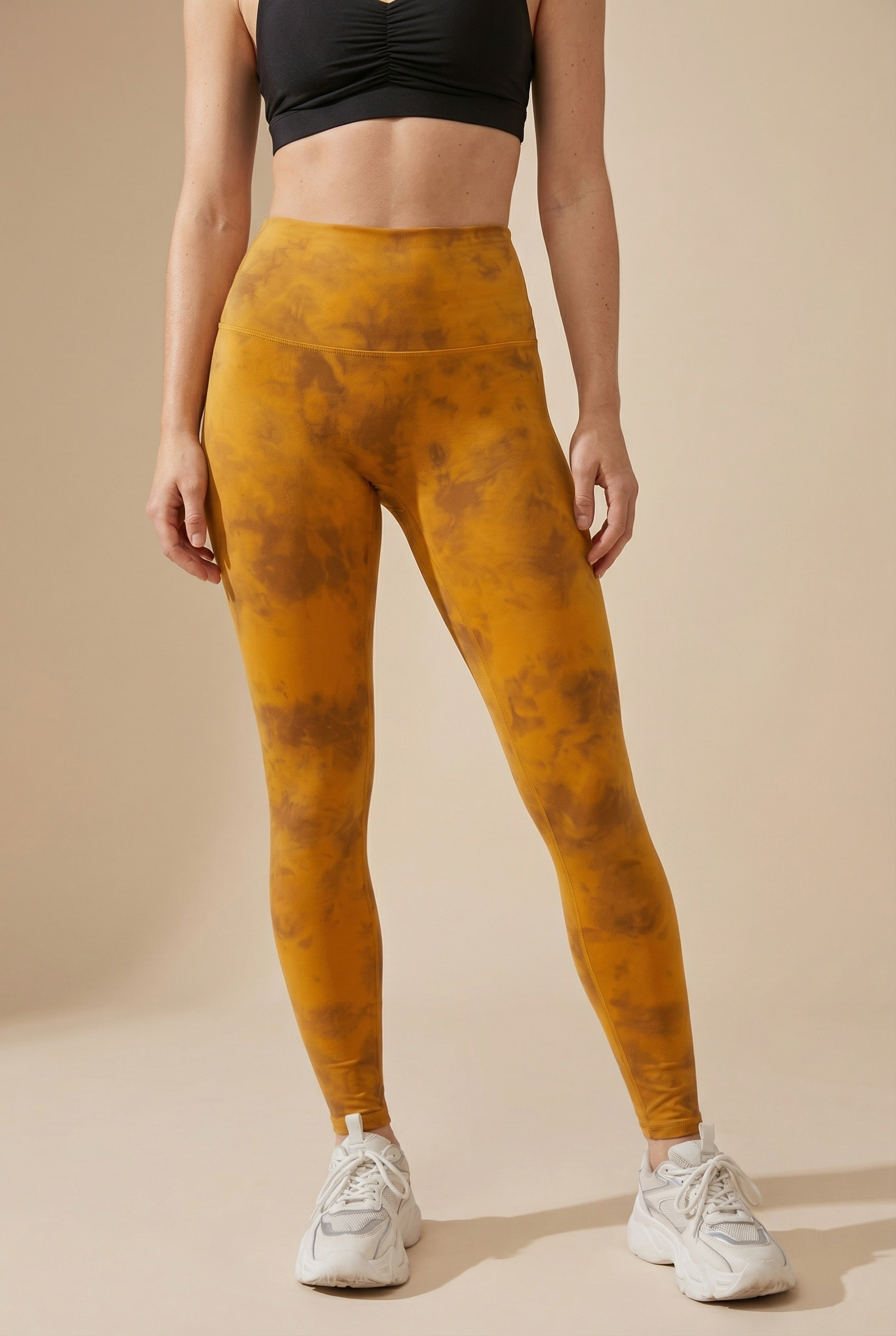 Tie-Dye Printed Lift High-Waist Legging  by Profit Outfits