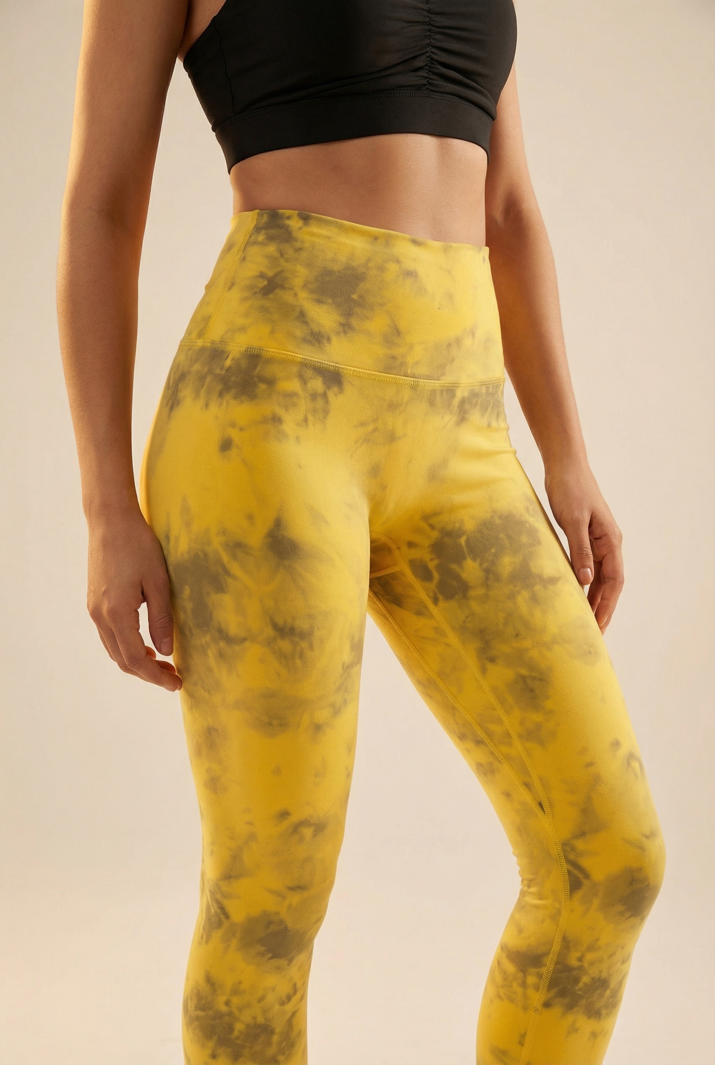 Tie-Dye Printed Lift High-Waist Legging  by Profit Outfits