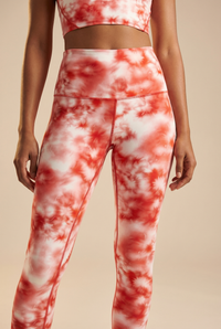 Tie-Dye Printed Yoga Legging  by Profit Outfits