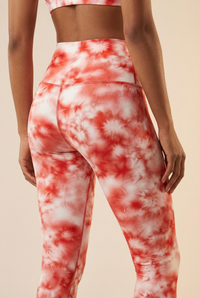 Tie-Dye Printed Yoga Legging  by Profit Outfits
