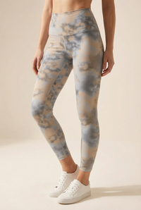 Tie-Dye Printed Yoga Legging  by Profit Outfits