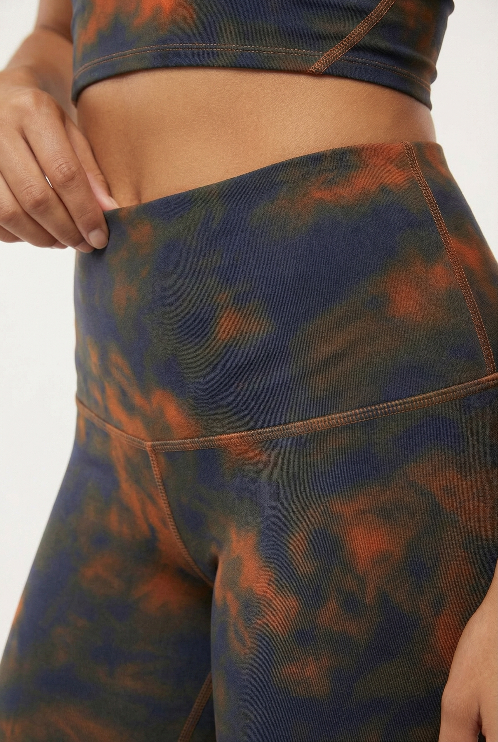 Tie-Dye Printed Yoga Legging  by Profit Outfits