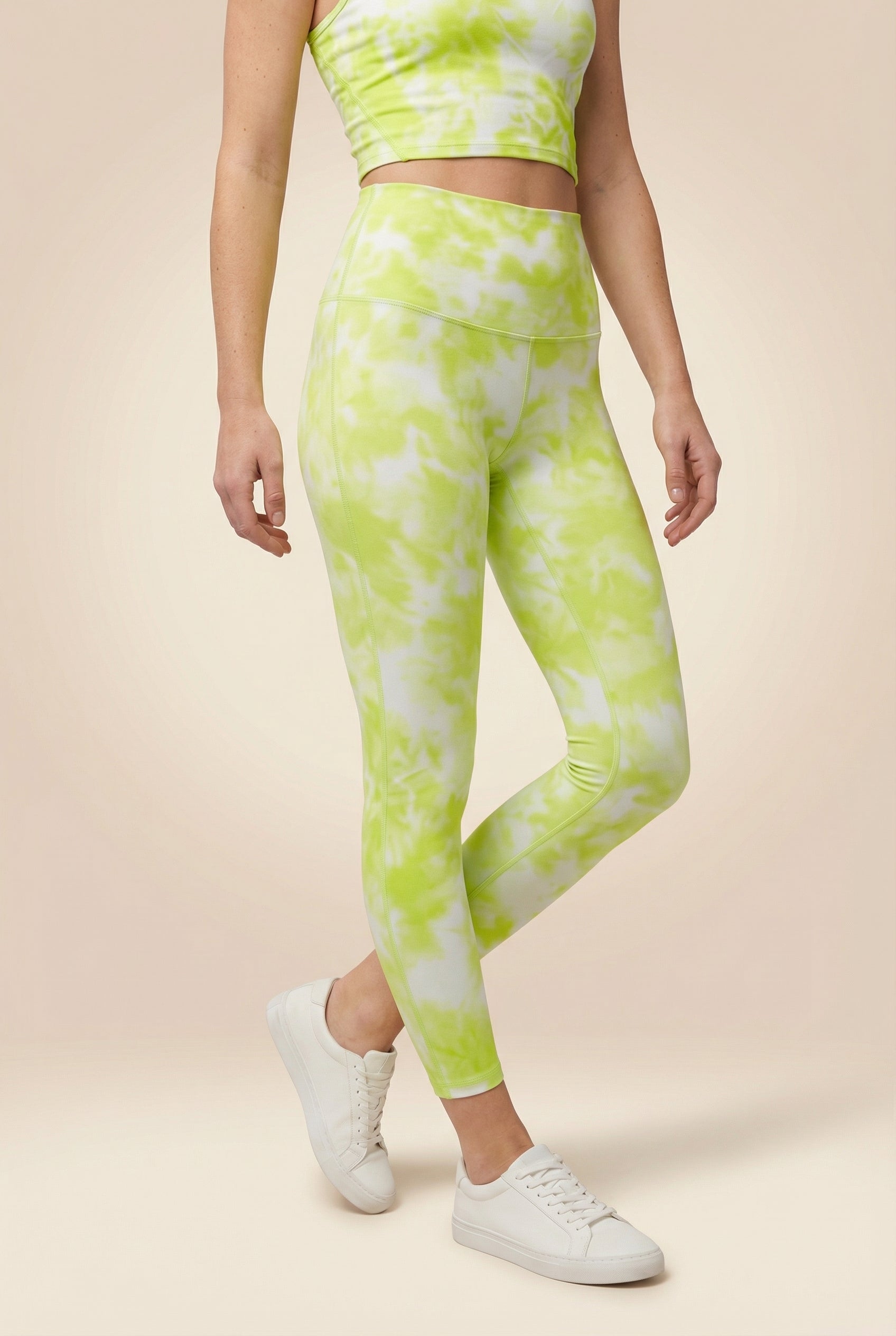 Tie-Dye Printed Yoga Legging  by Profit Outfits