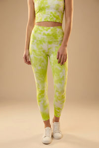 Tie-Dye Printed Yoga Legging  by Profit Outfits