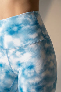 Tie-Dye Printed Yoga Legging  by Profit Outfits