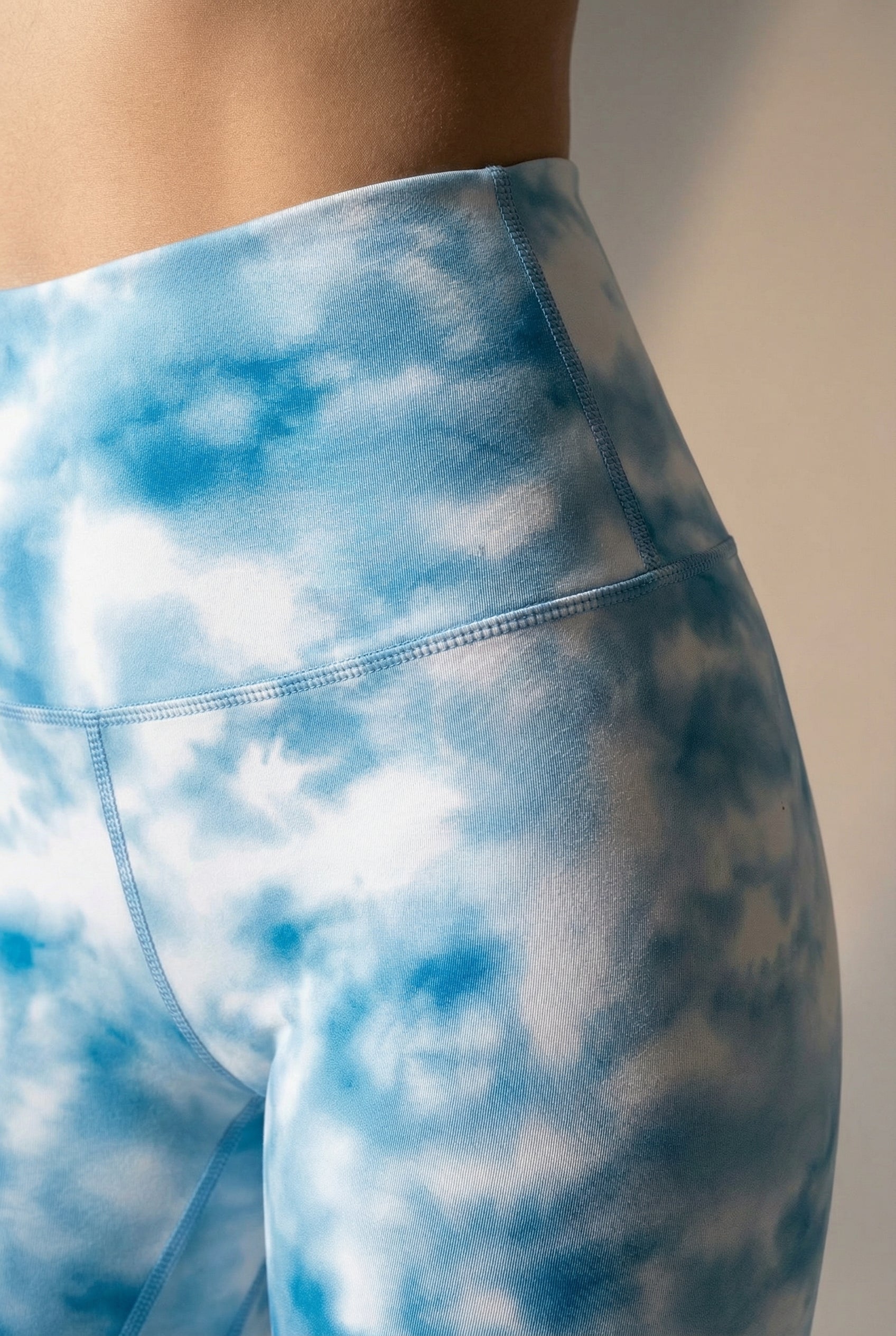 Tie-Dye Printed Yoga Legging  by Profit Outfits