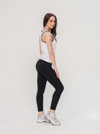 Basic Long High Waist Legging  by Profit Outfits