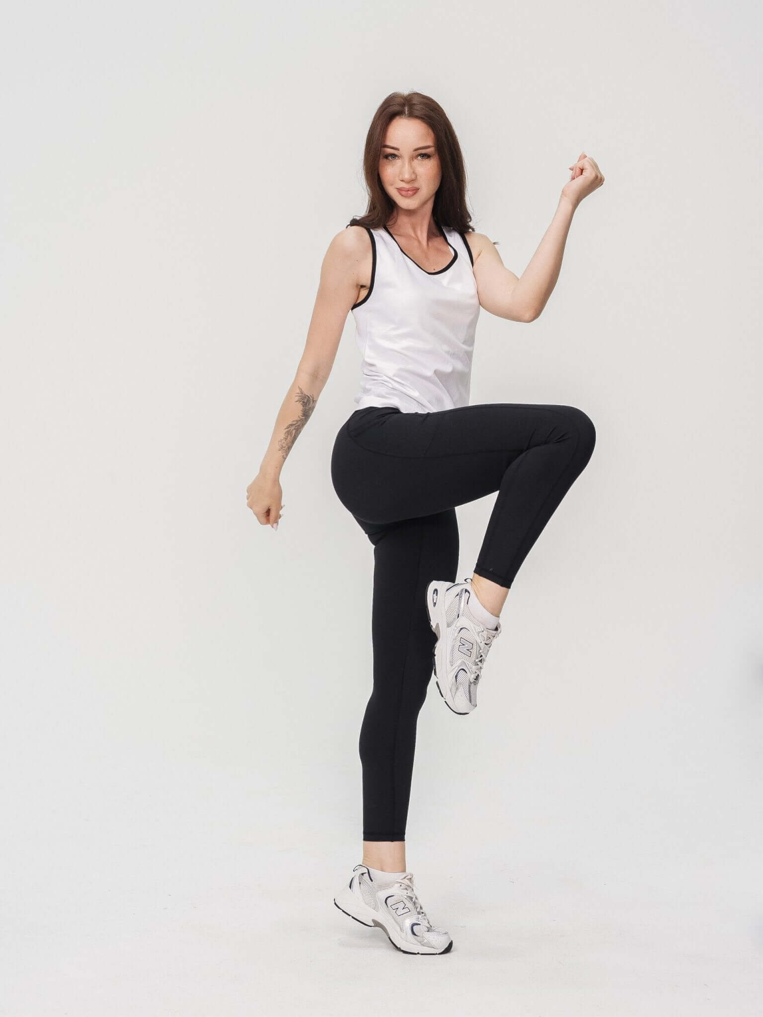 Basic Long High Waist Legging  by Profit Outfits