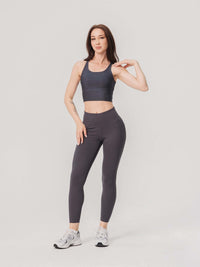 Basic Long High Waist Legging  by Profit Outfits